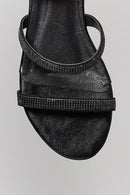 Black Gladiator Women's Sandals | Derimod Black Gladiator Women's Sandals | Derimod