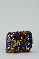 Colorful Sequin Women's Clutch Bag | Derimod Colorful Sequin Women's Clutch Bag | Derimod