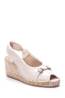 Women's Wedge Heeled Espadrille Shoes | Derimod Women's Wedge Heeled Espadrille Shoes | Derimod