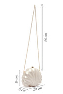 Kadın Beyaz Uzun Zincir Askılı Mini Portföy Abiye Çanta | Derimod Kadın Beyaz Uzun Zincir Askılı Mini Portföy Abiye Çanta | Derimod