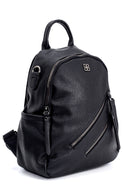 Women's Zipper Detailed Backpack | Derimod Women's Zipper Detailed Backpack | Derimod