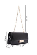 Women's Black Chain Shoulder Bag | Derimod Women's Black Chain Shoulder Bag | Derimod