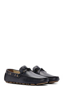 Erkek Lacivert Deri Comfort Loafer | Derimod Erkek Lacivert Deri Comfort Loafer | Derimod