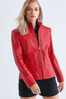 Grace Kadın Deri Ceket | Derimod Grace Kadın Deri Ceket | Derimod