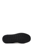Erkek Siyah Bağcıklı Deri Sneaker | Derimod Erkek Siyah Bağcıklı Deri Sneaker | Derimod