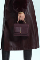 Kadın Bordo Uzun Askılı Kol Çantası | Derimod Kadın Bordo Uzun Askılı Kol Çantası | Derimod