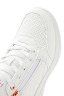 Skechers Women's Black Billion Lace-Up Zipper Detail Leather Sneaker | Derimod Skechers Women's Black Billion Lace-Up Zipper Detail Leather Sneaker | Derimod