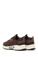 Male Brown Lace-Up Thick-Soled Leather Sneaker | Derimod Male Brown Lace-Up Thick-Soled Leather Sneaker | Derimod
