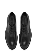 Men's Black Laced Leather Classic Shoes | Derimod Men's Black Laced Leather Classic Shoes | Derimod