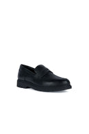 Geox Men's Black Spherica EC1 Leather Masculine Loafer | Derimod Geox Men's Black Spherica EC1 Leather Masculine Loafer | Derimod