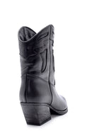 Women's Leather Heeled Cowboy Boots | Derimod Women's Leather Heeled Cowboy Boots | Derimod