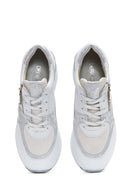 Women's Leather High Sole Sneaker | Derimod Women's Leather High Sole Sneaker | Derimod