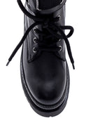 Women's Zippered Leather Boots | Derimod Women's Zippered Leather Boots | Derimod
