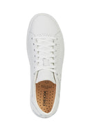 Geox Erkek Beyaz Nebula Y Deri Sneaker | Derimod Geox Erkek Beyaz Nebula Y Deri Sneaker | Derimod