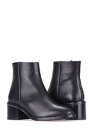 Women's Leather Boots with Stud Detail | Derimod Women's Leather Boots with Stud Detail | Derimod