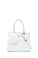 Women's White Long Strap Accessory Handbag | Derimod Women's White Long Strap Accessory Handbag | Derimod