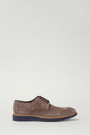 Erkek Vizon Süet Deri Ayakkabı | Derimod Erkek Vizon Süet Deri Ayakkabı | Derimod