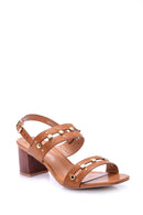 Women's Studded Detailed Heeled Shoes | Derimod Women's Studded Detailed Heeled Shoes | Derimod