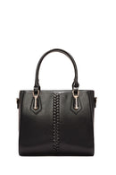 Kadın Siyah Uzun Askılı Kol Çantası | Derimod Kadın Siyah Uzun Askılı Kol Çantası | Derimod