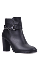 Buckle Detailed Women's Boots | Derimod Buckle Detailed Women's Boots | Derimod