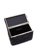 Women's Black Plush Crossbody Bag | Derimod Women's Black Plush Crossbody Bag | Derimod