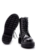Women's Leather Crocodile Pattern Boots | Derimod Women's Leather Crocodile Pattern Boots | Derimod