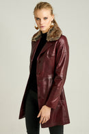 Mathilda Kadın Deri Ceket | Derimod Mathilda Kadın Deri Ceket | Derimod