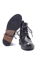 Women's Lace-Up Leather Boots | Derimod Women's Lace-Up Leather Boots | Derimod