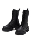 Women's Black Zippered Boots | Derimod Women's Black Zippered Boots | Derimod