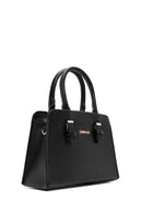 Kadın Siyah Uzun Askılı Kol Çantası | Derimod Kadın Siyah Uzun Askılı Kol Çantası | Derimod