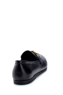 Kadın Deri Zincir Detaylı Loafer | Derimod Kadın Deri Zincir Detaylı Loafer | Derimod