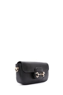 Kadın Siyah Uzun Zincir Askılı Omuz Çantası | Derimod Kadın Siyah Uzun Zincir Askılı Omuz Çantası | Derimod