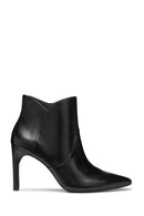 Geox Kadın Siyah Faviola Fermuarlı Topuklu Deri Bot | Derimod Geox Kadın Siyah Faviola Fermuarlı Topuklu Deri Bot | Derimod