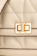 Geox Kadın Beyaz Veriana Kapitone Deri Çapraz Çanta | Derimod Geox Kadın Beyaz Veriana Kapitone Deri Çapraz Çanta | Derimod