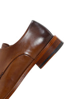 Men's Tan Laced Leather Classic Shoes | Derimod Men's Tan Laced Leather Classic Shoes | Derimod