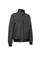 Geox Men's Anthracite M Vincit Zippered Jacket | Derimod Geox Men's Anthracite M Vincit Zippered Jacket | Derimod