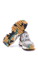 Kadın Yüksek Tabanlı Desenli Sneaker | Derimod Kadın Yüksek Tabanlı Desenli Sneaker | Derimod