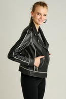 Bianca Kadın Siyah Mont | Derimod Bianca Kadın Siyah Mont | Derimod