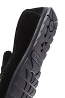 Erkek Siyah Püsküllü Süet Deri Casual Loafer | Derimod Erkek Siyah Püsküllü Süet Deri Casual Loafer | Derimod