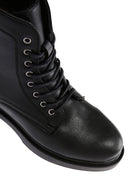 Women's Black Zippered Boots | Derimod Women's Black Zippered Boots | Derimod
