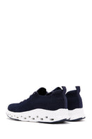 Derimod Zero Men's Navy Blue Lace-Up Thick Sole Sneaker | Derimod Derimod Zero Men's Navy Blue Lace-Up Thick Sole Sneaker | Derimod