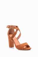 Women's Suede Heeled Shoes | Derimod Women's Suede Heeled Shoes | Derimod