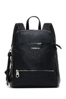 Women's Black Casual Backpack | Derimod Women's Black Casual Backpack | Derimod