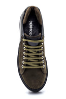 Erkek Deri Nubuk Sneaker | Derimod Erkek Deri Nubuk Sneaker | Derimod