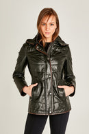 Sharon Kadın Deri Ceket | Derimod Sharon Kadın Deri Ceket | Derimod