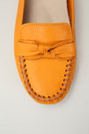 Sarı Kadın Deri Loafer | Derimod Sarı Kadın Deri Loafer | Derimod