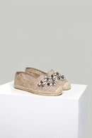 Stoned Beige Women's Espadrille | Derimod Stoned Beige Women's Espadrille | Derimod