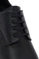 Men's Black Lace-up Leather Casual Shoes | Derimod Men's Black Lace-up Leather Casual Shoes | Derimod