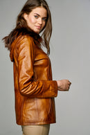 Cuba Kadın Deri Ceket | Derimod Cuba Kadın Deri Ceket | Derimod