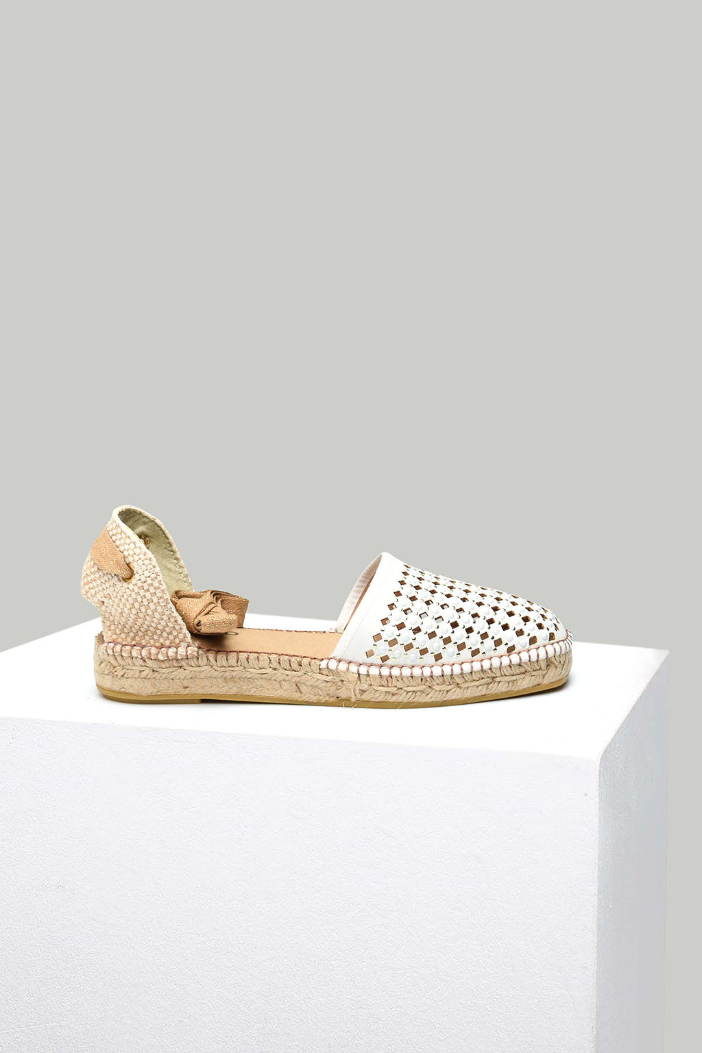 Bilekten Bağlamalı Kadın Espadril Sandalet